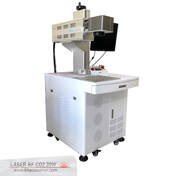 Máy khắc laser CO2 ống kim loại
